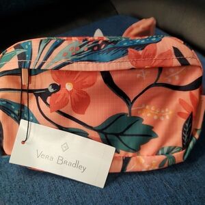 Vera Bradley Mini Belt Bag , Paradise Bright Coral, Brand New With Tags